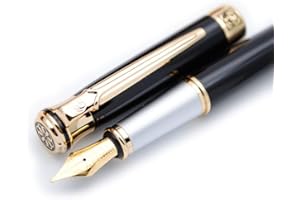 CZXWYST Picasso 903 Svezia Flower King - Penna stilografica, confezione originale, colore: Nero
