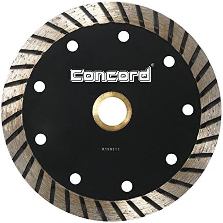 Concord Blades CTW040A10CP Concrete and Masonry Turbo Diamond Blade, 4-Inch