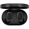 lansiZD Bluetooth Earphones A6S Mini TWS True Wireless In-Ear BT5.0 Earphone Stereo Earbuds Headset with Mic - Black