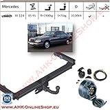anhängerkupplung mercedes c klasse cabrio Anhängelast: 2200 kg AHK Anhängerkupplung mit Elektrosatz 7 polig für Mercedes W124 1985-1995 Anhängevorrichtung Hängevorrichtung - starr, mit angeschraubtem Kugelkopf