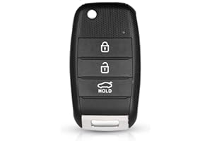 KUYUANSU Replacement Flip Folding Key Case For KIA K2 K5 Sorento Soul Carens Sportage Car Remote Key Cover Smart key Shell Fob