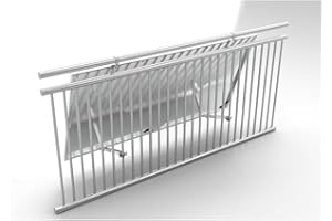SOLAR ALLin Balkonhaken-Montageset Für Solarmodule 0°, 10°-15° Befestigungssystem für Balkonkraftwerk