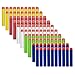 Produktbild HONGCI 100er 7,2cm Darts Pfeile für alle Nerf Gun N-Strike Elite Blaster, Nerf Zubehör (5 Farben)