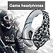 Produktbild KOBWA ONIKUMA PS4 Gaming Headset, Verbesserter 7.1 Surround Sound Stereo-Camouflage-Gaming-Kopfhörer mit Noise Cancelling-Mikrofon Für Xbox One S PC PS4-Smartphones Laptop-Computer