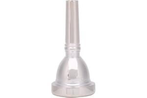 ‎BNINETEENTEAM Bnineteenteam Versilbertes Posaunenmundstück für Professon 12C Altposaunenmundstück Musikinstrumentenzubehör