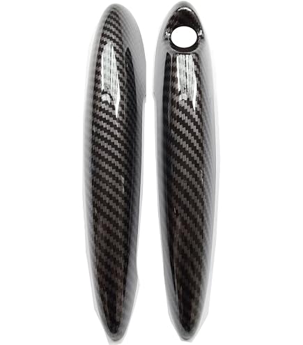 Copri Maniglia Porta Nero Lucido Adatto Per Mini F55 F56 F57 Senza Accesso Comfort