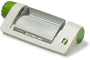 Betty Bossi Veggie Sheet Slicer de, l’ustensile innovant pour Couper légumes et Fruits en lanières Extra-Fines – cet éplucheur est Un Assistant culinaire Indispensable pour Tous Vos Repas équilibrés