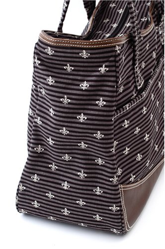 Imagen 3 de Kalencom - Set de bolso cambiador, diseño de flor de lis