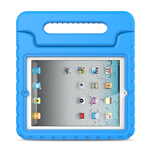 MoKo Hülle für iPad 2 / 3 / 4 – Superleicht EVA Kids Shock Proof Cover Stoßfest Kindgerechte Schutzhülle für Apple iPad 2 / 3 / 4 9.7 Zoll Tablet-PC, Blau - 9
