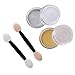 NALATI New Mirror Chrome Effect Nails Powder (Silver&Gold)