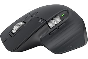 Logitech MX Master 3S Performans Kablosuz Mouse, 8.000 DPI, Sessiz, Ergonomik, Ultra Hızlı Kaydırma, Çoklu Cihaz Özelliği, Bluetooth, Logi Bolt USB Alıcı, Siyah