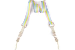 Vunake Replacement Shoulder Strap for Kids Girls Boys Universal Adjustable Shoulder Strap Belt for iPad Case Tablet Case Laptop Camera Briefcase Comfortable Neck Strap Nylon,Colorful