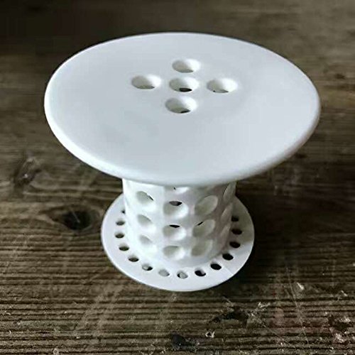 Badewanne abflussschutz, Bodenablauf Haarsieb Sieb Spüle Snare für Badewanne weiß - 3