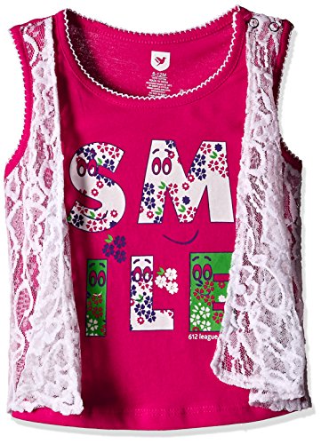 612 League Baby Girls T-Shirt (ILS17I78007-18 - 24 Months-Pink) RS.245 (57.00% Off) - Amazon