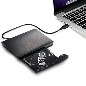 USB 3.0 External DVD Drive, USB 3.0 External Slot DVD VCD CD RW Drive Burner Writer Player Superdrive External Drive for Apple Macbook Pro Air iMAC,Windows Laptop PC