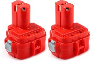 IBANTI Venghts 2Packs PA12 para Makita 12V 3.0Ah Batería de Repuesto 1220 1222 1233 1200 1234 1235 1235B 1235F 1235A