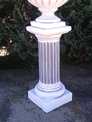 Schöne Säule rund aus Steinguss, frostfest - 5