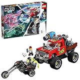 Este juguete con funciones de realidad aumentada para niños incluye 3 minifiguras: Jack Davids, J. B. y Douglas Elton