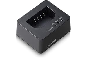 Panasonic Lumix DMW-BTCD15E | Chargeur BTCD15 (Compatible Batteries BLK22 et BLF19, pour Hybrides Plein Format Lumix S9, S5, S5II, S5IIX, et Hybrides Micro 4/3 GH5, GH5S, GH5II, GH6, GH7, G9 et G9II)