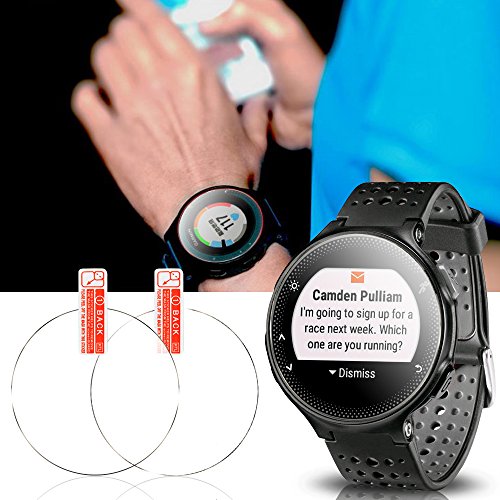 Reloj Inteligente Protector de Pantalla para Garmin Forerunner 235 225 Smart Watch AFUNTA Vidrio templado de Cine Anti-rasgu  os Alta definici  n Proteger