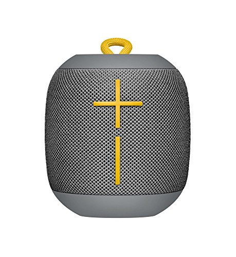 Ultimate Ears WONDERBOOM - Altavoz inal  mbrico Individual  Bluetooth  Resistente a los Golpes  Impermeable  con conexi  n por Partida Doble  Color Gris