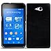 Produktbild Sony Xperia E4g Silikon Hülle, Conie Mobile Brushed Case Schlanke Schutzhülle TPU Handyhülle Backcover Rückschale in Schwarz