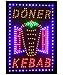 Produktbild LED Schild Leuchtschild Reklame LEUCHTREKLAME Werbung versch.stylen DISPLAY SIGNS DÖNER KEBAP