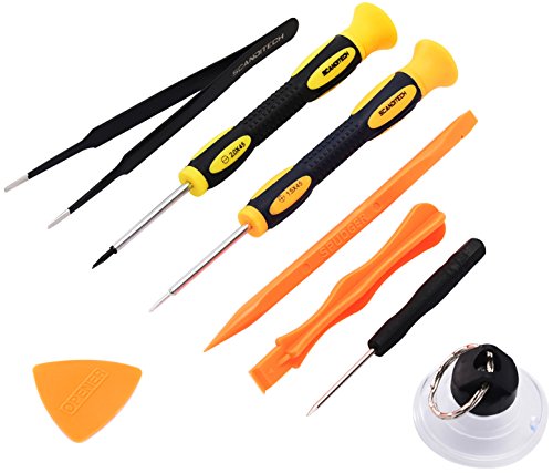 Price comparison product image Repair Kit with Tools for iPhone 4,  5,  5S,  5C,  6,  6S,  Samsung Galaxy,  Note - Magnetic Screwdriver Tool Set for Cell Phones and Mobile Devices - Fix iPhone Screen