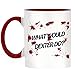 Produktbild What Would Dexter Do Design Two-Tone Tasse with Red Handle & Inner by 1StopShops