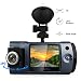 Produktbild ABOX Dashcam Auto, Auto Kamera mit Sony-Sensor, 180 Grad drehbar Lens, 170 Grad Super-Weitwinkel-Kamera, TrekPow Dashcam Full HD 1080P, DVR Recorder mit 2.0" TFT-Display G-Sensor (T2)