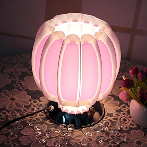 Modern Simple Desk Lamp Warm and romantic Bedside Lamp Adjustable light pumpkin lamp for Bedroom