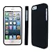 Produktbild iPhone 5 / 5S Case Tasche Hülle Cover Schwarz, New Apple iPhone 5 / 5S Gummierte Case Tasche Hülle Cover, Schwarz