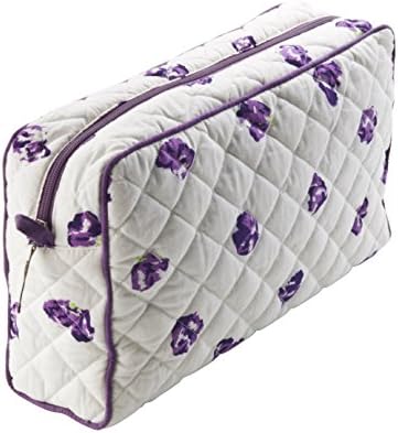 Ragged Rose Cotton Molly Floral Make up Bag, Petal