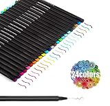 🌻Diseño Científico: el bolígrafo está diseñado ergonómicamente para una sensación muy cómoda en la mano. Y el sombrero es fácil de quitar y reemplazar, y el diseño del sello ayuda a que los lápices de colores duren más y evita que la tinta se seque.