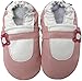 Carozoo Mary Jane Pink Soft Sole Leather Baby/Toddler/Kids Shoes 3-4Y