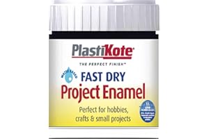 PLASTIKOTE Plasti-Kote B1W B1 Bottle 59ML Black Gloss