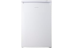 PremierTech Freezer Congelatore Verticale, 91 litri, 4 Cassetti, Libera Installazione, Sotto Tavolo Compatto, Risparmio Energetico, Porta reversibile, Termostato regolabile, Bianco, PT91FR