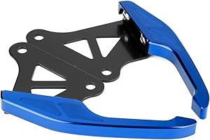 AQXREIGHT Il Kit Maniglia per Passeggero del Passeggero in Alluminio Universale per Moto Aumenta la Sicurezza per i Ciclisti Grom MSX 125 (BLUE)