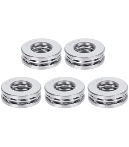 Cuscinetto A Sfere In Acciaio Cromato 35x52x12 Mm | Othmro 51107 | Per Giradischi E Macchine