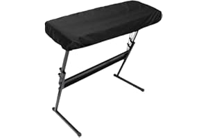 JOSEPH Piano Keyboard Cover, Stretchable Piano Dust Cover Cloth with Drawstring Protective Keyboard Cover for Electronic Keyboard, Digital Piano, Yamaha, Casio, Roland, Consoles and more (61 Keys)