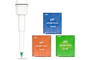 GIDIGI Sonde de pH pour pH-mètre alimentaire, électrode de pH de remplacement numérique pour aliments, sonde de pH-mètre avec capteur de lance des échantillons solides, semi-solides et liquides pour GX-pH03