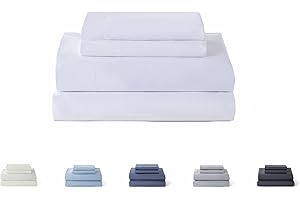 Todocama – Juego de Sábanas de 4 Piezas - 5003 - Sábana Bajera Ajustable - Encimera - Dos Fundas de Almohada de 50x80cm. (Cama 150x190/200 cm, Blanco)