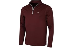 Calvin Klein Mens 2025 Harlem 1/4 Zip Technical CK Sweater