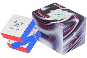 Bukefuno Gans 15 Maglev UV 3x3 Maglev Cube Magnetico Speed Puzzle 15 Maglev UV 3x3 Cubo Maglev senza adesivo 15 M UV 3x3 Cubi 56 mm 2024 Flagship (rivestimento UV lucido)