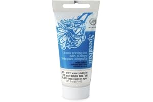 Speedball Art Products, inchiostro solubile in acqua, bianco, 35,4 g