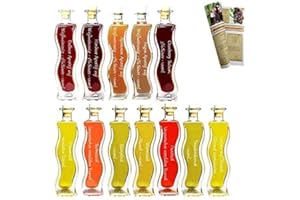 ‎FD FEINKOST DISCOUNT Großes Geschenkset & Probierset | 7 x 100 ml Öl & 5 x 100 ml Essig | Einzigartig im Geschmack | sehr beliebt zu jedem festlichen Anlass | mit Rezeptbroschüre…