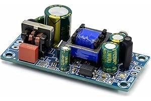 SAMTN Tablero del módulo de la Fuente de alimentación de conmutación AC-DC 5V 2A/12V 1A 10W 12W, Circuito Desnudo, AC 85-264V a DC 5V/12V, para Reemplazar. (5V)