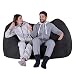 Produktbild LOUNGE PUG®, Riesen Sitzsack Couch, Sitzsack Sofa, Cord Schwarz