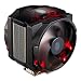 Produktbild Cooler Master MAZ-T8PN-418PR-R1 Master Air Maker 8 CPU Air Lüfter 8 Heatpipes, 2X Silencio FP PWM Fans, Red LED schwarz