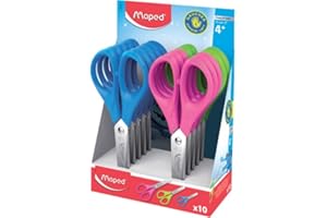 Maped Essentials - Tijera, 10 unidades, 13 cm